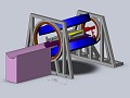 Transverse configuration of full body Linac-MR